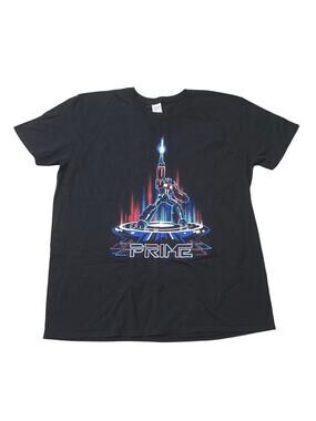 Red White & Blue Optimus Prime Transformers Short Sleeve T-Shirt Graphic Tee